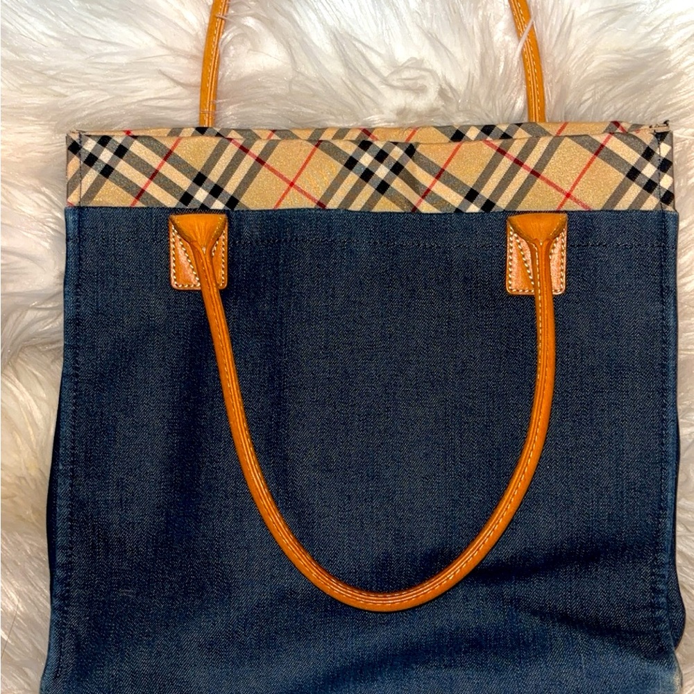 Authentic Denim Burberry- authenticated by the top authenticator in Poshmark! - Picture 3 of 9